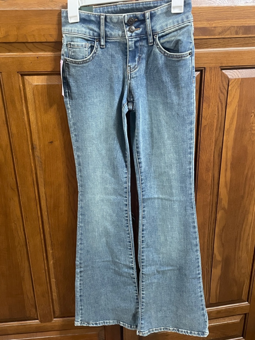 wild fable Light wash Flare Jeans Sz.2 NWT low rise flare stretch 33 inseam